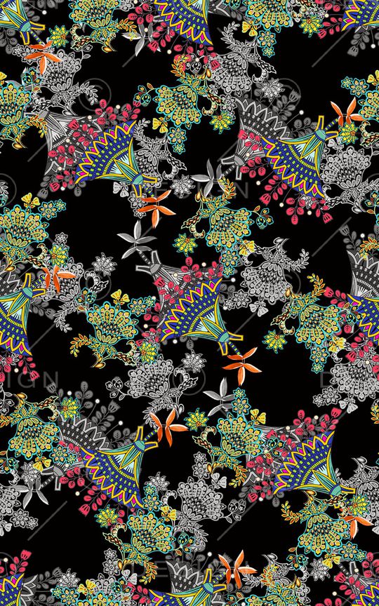 几何印花华亿平台图片