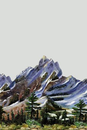 水彩印花华亿平台图片