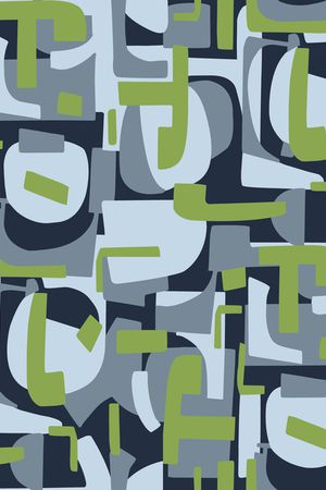 几何印花华亿平台图片