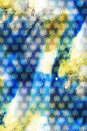 几何印花华亿平台图片