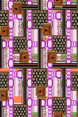 几何印花华亿平台图片