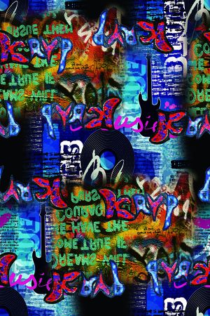 几何印花华亿平台图片