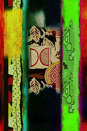 几何印花华亿平台图片