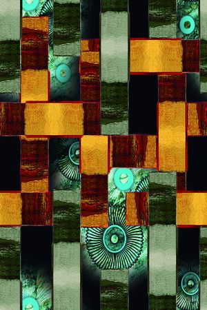 几何印花华亿平台图片