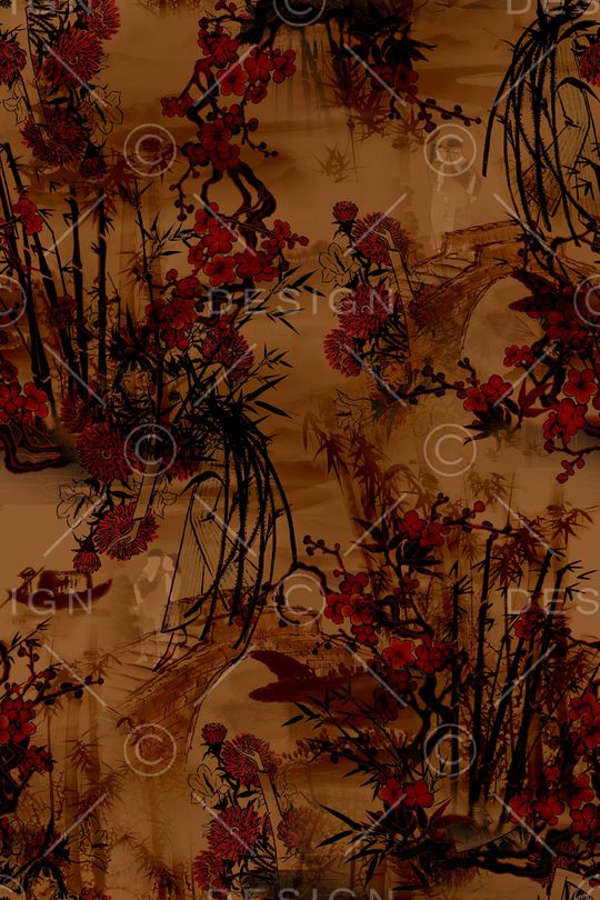 香云纱印花华亿平台图片