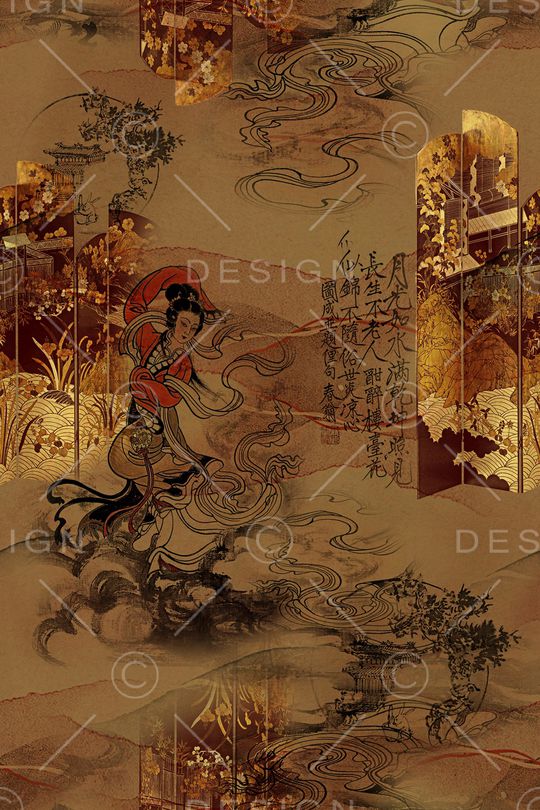 香云纱印花华亿平台图片