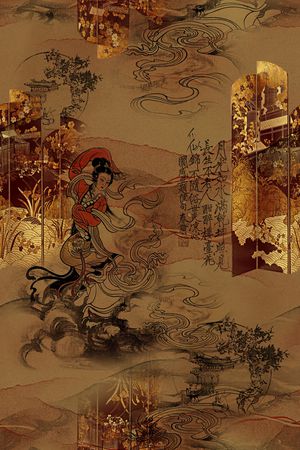 香云纱印花华亿平台图片