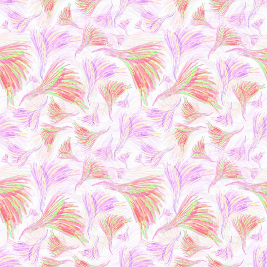 羽毛印花华亿平台图片