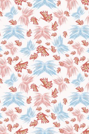 手绘印花华亿平台图片