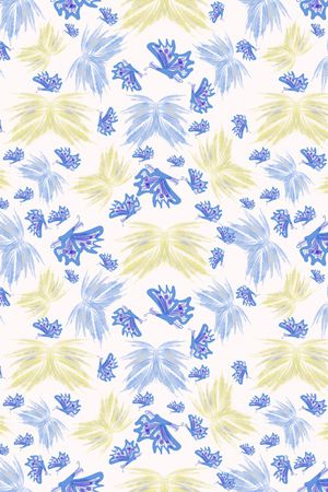 手绘印花华亿平台图片