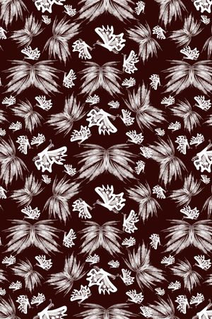 手绘印花华亿平台图片