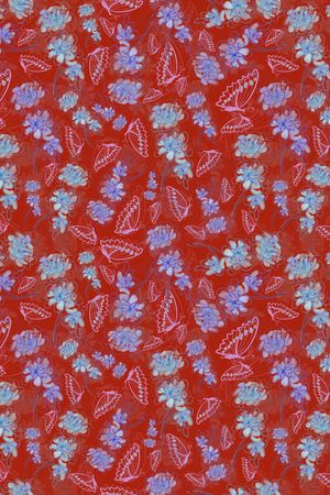 手绘印花华亿平台图片