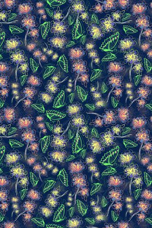 手绘印花华亿平台图片