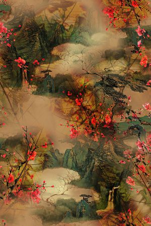 大牌风印花华亿平台图片