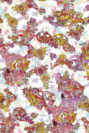 民族风印花华亿平台图片