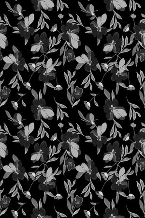 玉兰花印花华亿平台图片