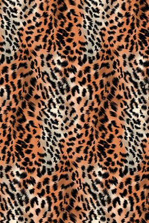 豹纹印花华亿平台图片