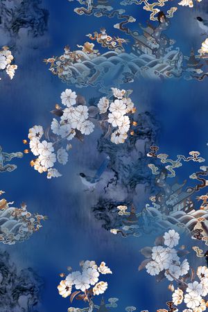 香云纱印花华亿平台图片