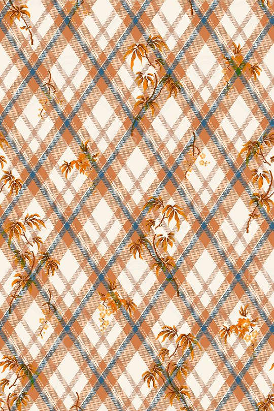 几何花卉印花华亿平台图片