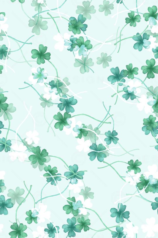 绿植树叶印花华亿平台图片