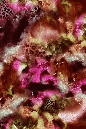 抽象印花华亿平台图片