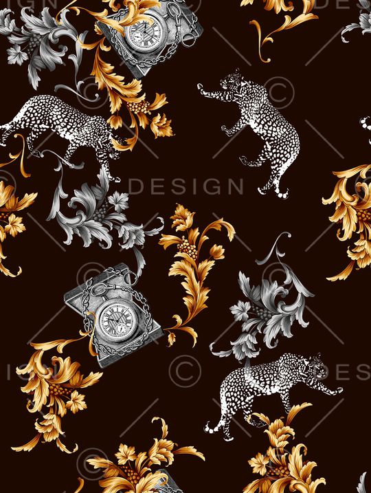 复古印花华亿平台图片