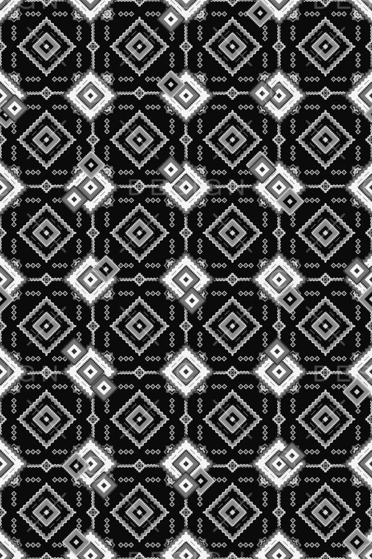 几何印花华亿平台图片