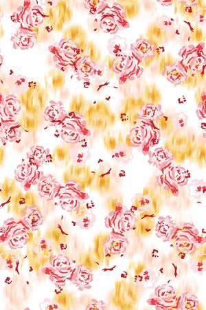 水彩印花华亿平台图片