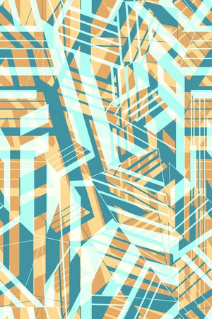 几何花卉印花华亿平台图片