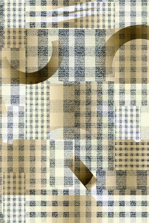 格子印花华亿平台图片