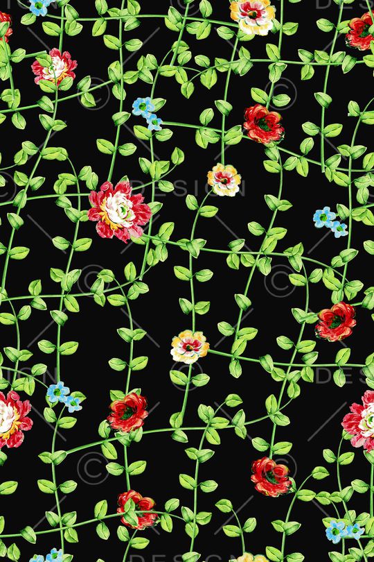 绿植树叶印花华亿平台图片