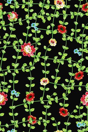 绿植树叶印花华亿平台图片