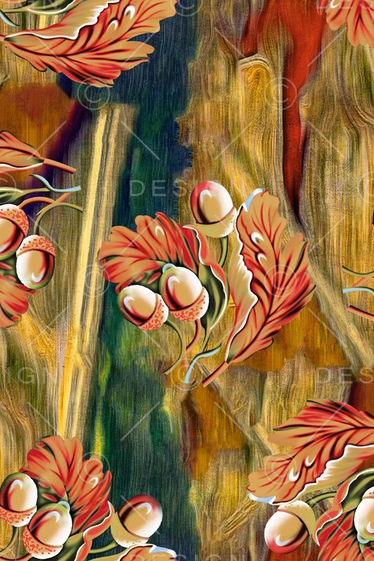 复古印花华亿平台图片