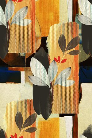 几何印花华亿平台图片