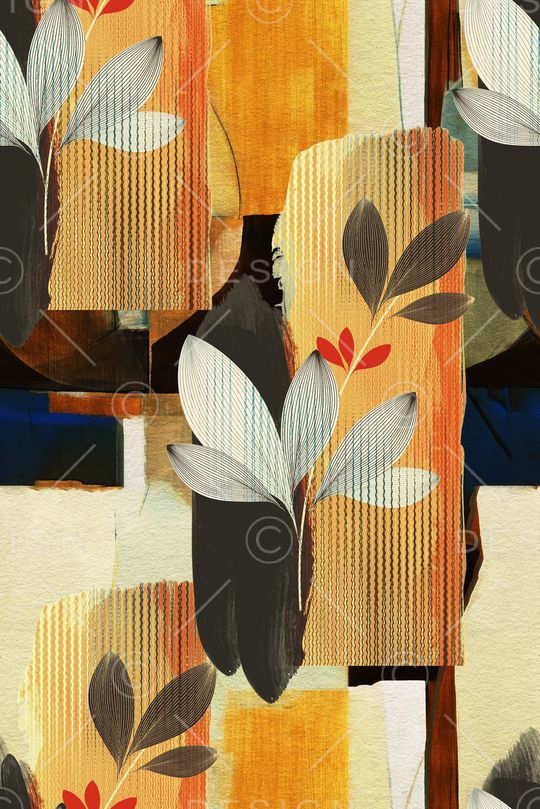 几何印花华亿平台图片