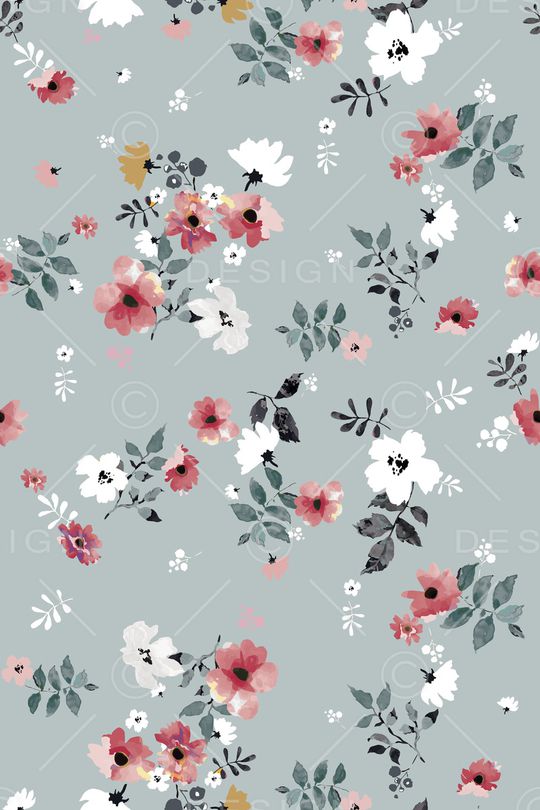 连衣裙印花华亿平台图片