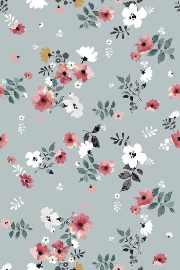 连衣裙印花华亿平台图片