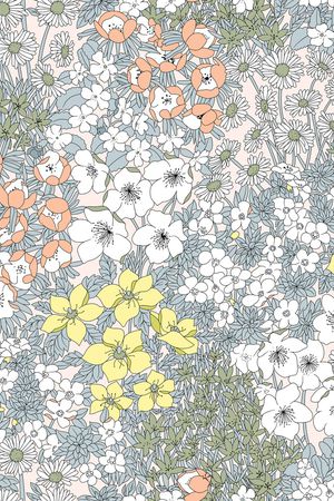 小碎花印花华亿平台图片