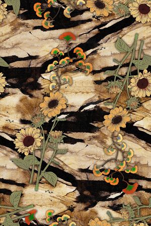 香云纱印花华亿平台图片