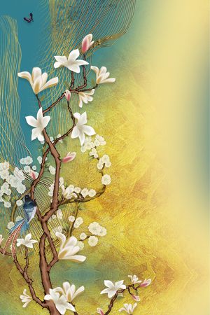 定位花印花华亿平台图片