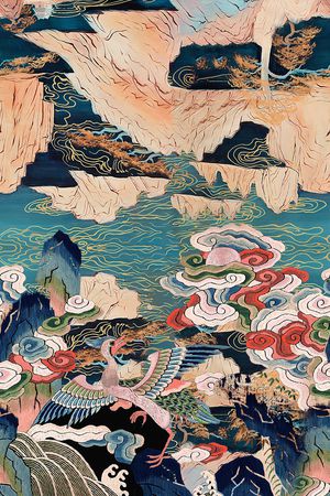 定位花印花华亿平台图片