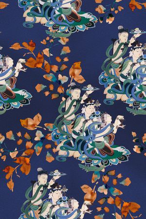 香云纱印花华亿平台图片