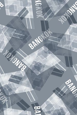 几何印花华亿平台图片