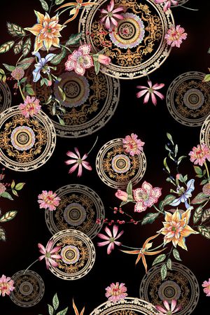 水彩印花华亿平台图片