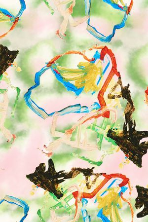 线条印花华亿平台图片