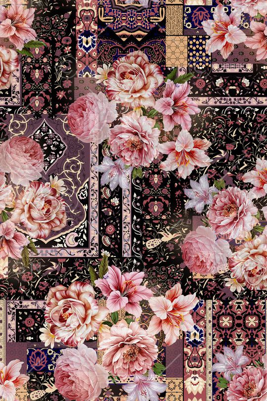 民族风印花华亿平台图片