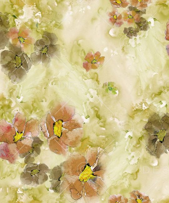 水彩印花华亿平台图片