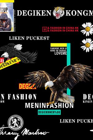 几何印花华亿平台图片