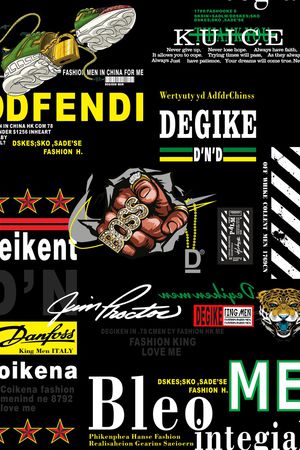 几何印花华亿平台图片