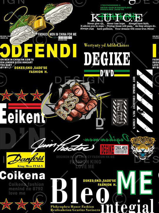 几何印花华亿平台图片